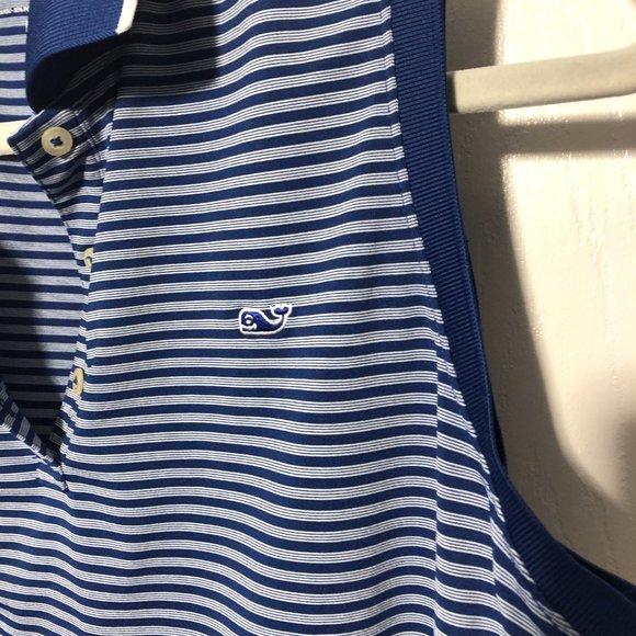 Vineyard vines women sleeveless active polo shirt, M - Picture 2 of 8